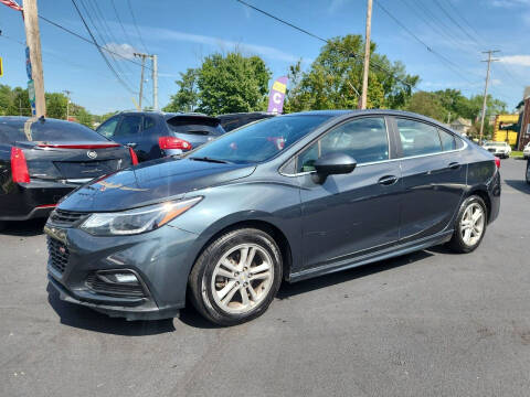 2018 Chevrolet Cruze for sale at COLONIAL AUTO SALES in North Lima OH