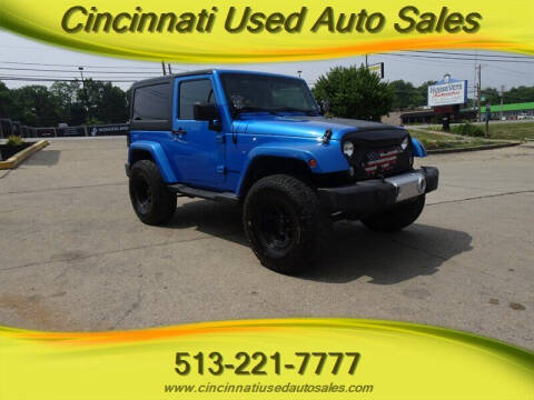 2015 Jeep Wrangler for sale at Cincinnati Used Auto Sales in Cincinnati OH