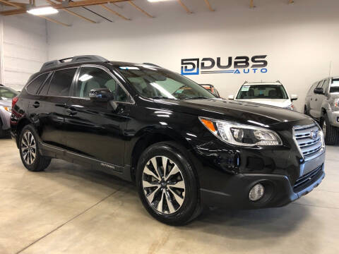 2015 Subaru Outback for sale at DUBS AUTO LLC in Clearfield UT