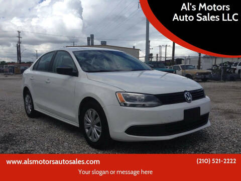 2012 Volkswagen Jetta for sale at Al's Motors Auto Sales LLC in San Antonio TX