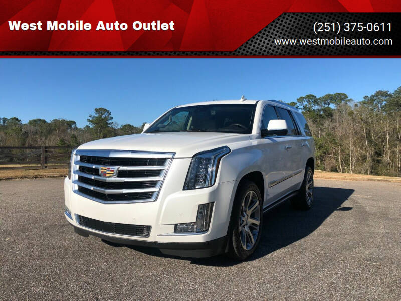 2016 Cadillac Escalade for sale at West Mobile Auto Outlet in Mobile AL
