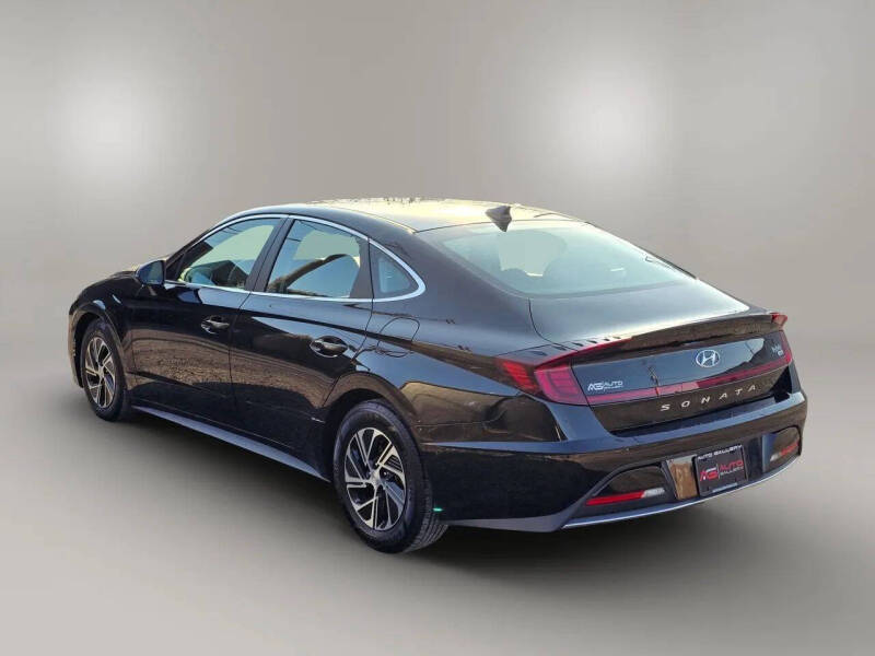 2022 Hyundai Sonata Hybrid Blue