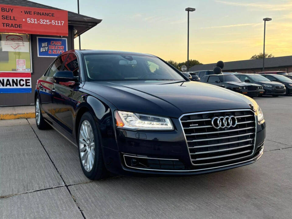 2015 Audi A8 L for sale at Nebraska Motors LLC in Fremont, NE