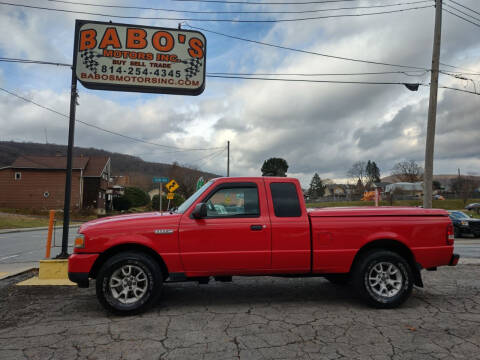 2010 Ford Ranger for sale at BABO'S MOTORS INC in Johnstown PA