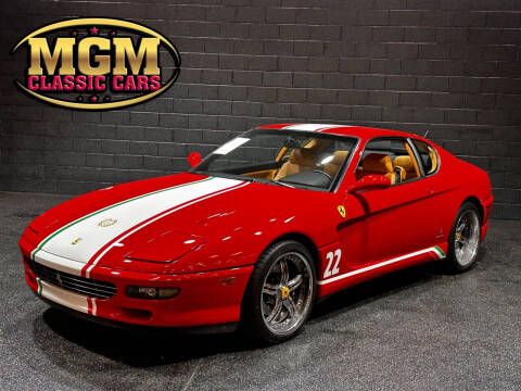 1997 Ferrari 456 GTA for sale at MGM CLASSIC CARS in Addison IL