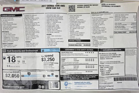 2017 GMC Sierra 1500