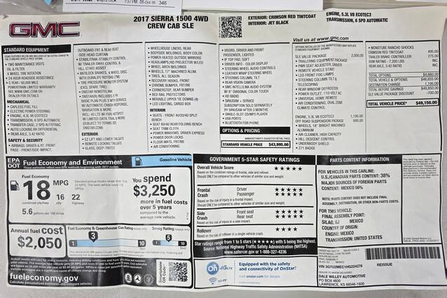 2017 GMC Sierra 1500