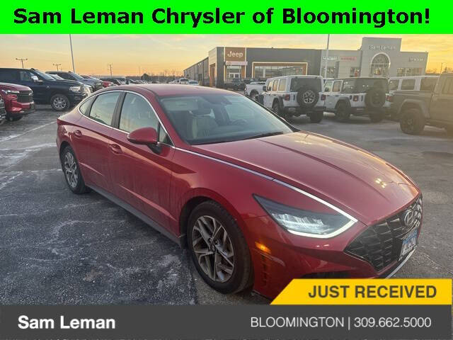 2021 Hyundai Sonata for sale at Sam Leman CDJR Bloomington in Bloomington IL