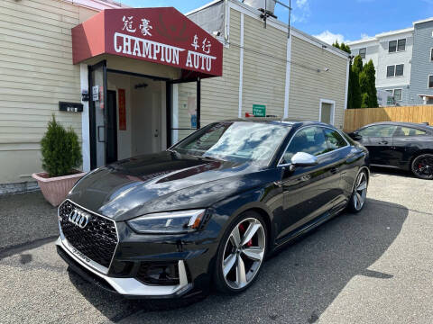 2019 Audi RS 5 for sale at Champion Auto LLC in Quincy MA