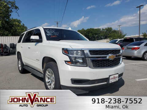 2018 Chevrolet Tahoe for sale at Vance Fleet Services in Guthrie OK