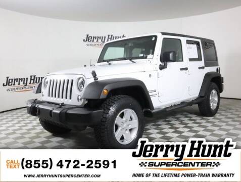 2017 Jeep Wrangler Unlimited for sale at Jerry Hunt Supercenter in Lexington NC