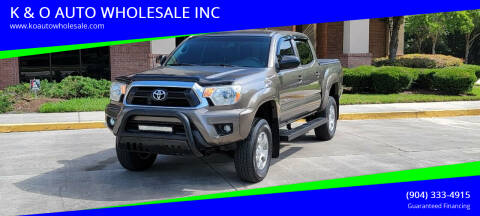 2012 Toyota Tacoma for sale at K & O AUTO WHOLESALE INC in Jacksonville FL