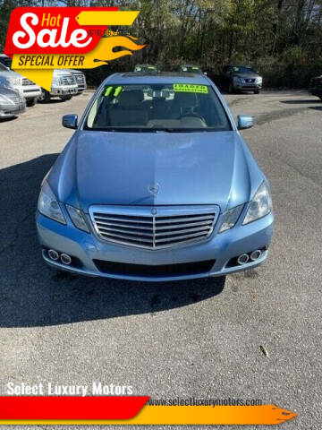 2011 Mercedes-Benz E-Class for sale at Select Luxury Motors in Cumming GA
