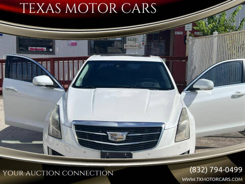 2015 Cadillac ATS for sale at TEXAS MOTOR CARS in Houston TX