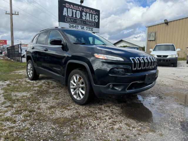 2016 Jeep Cherokee for sale at DAILY DEAL AUTO SALES LLC in Joplin, MO