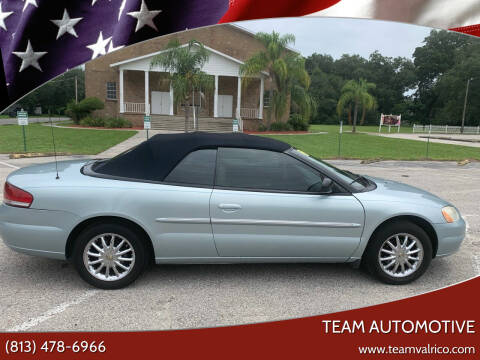 2003 Chrysler Sebring for sale at TEAM AUTOMOTIVE in Valrico FL