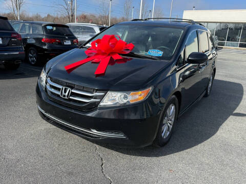 2015 Honda Odyssey for sale at Charlotte Auto Group, Inc in Monroe NC