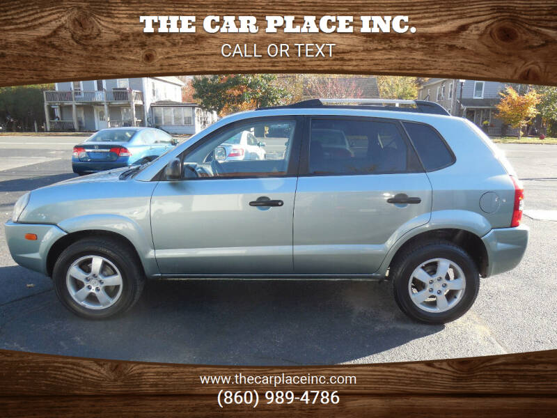 2008 Hyundai Tucson for sale at THE CAR PLACE INC. in Somersville CT