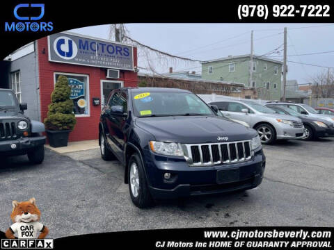 2013 Jeep Grand Cherokee for sale at CJ Motors Inc. in Beverly MA