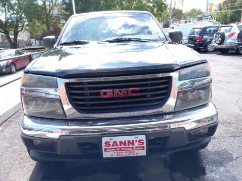 2005 GMC Canyon for sale at Sann's Auto Sales in Baltimore MD