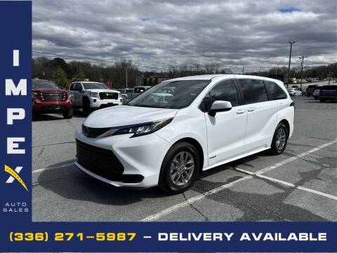 2021 Toyota Sienna for sale at Impex Auto Sales in Greensboro NC