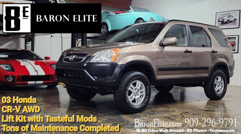 2003 Honda CR-V for sale at Baron Elite in Upland CA