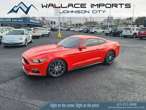 2016 Ford Mustang for sale at WALLACE IMPORTS OF JOHNSON CITY in Johnson City TN