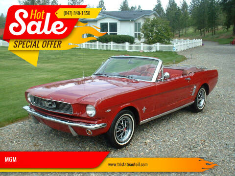 1966 Ford Mustang for sale at MGM CLASSIC CARS in Addison IL