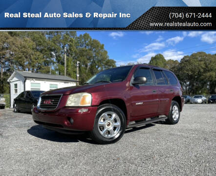 2003 GMC Envoy for sale at Real Steal Auto Sales & Repair Inc in Gastonia NC