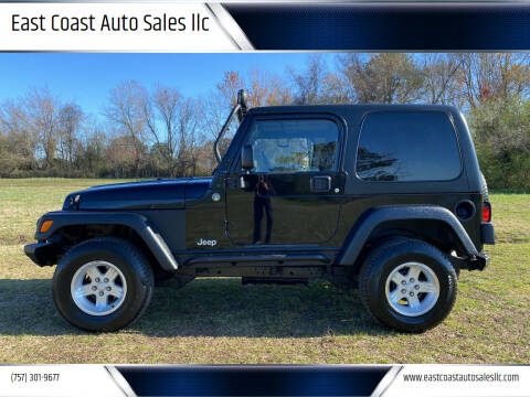 Jeep Wrangler For Sale in Virginia Beach, VA - East Coast Auto Sales llc Jeep Wrangler For Sale in Virginia Beach, VA - East Coast Auto Sales llc