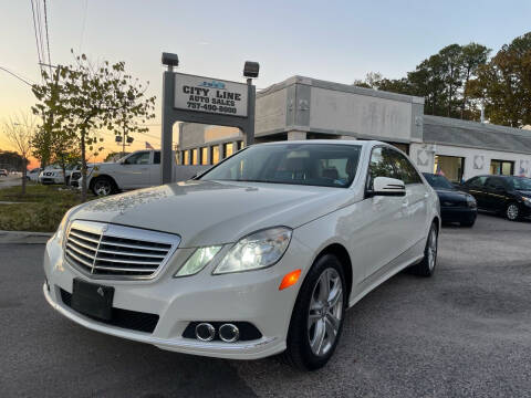 2011 Mercedes-Benz E-Class for sale at City Line Auto Sales in Norfolk VA