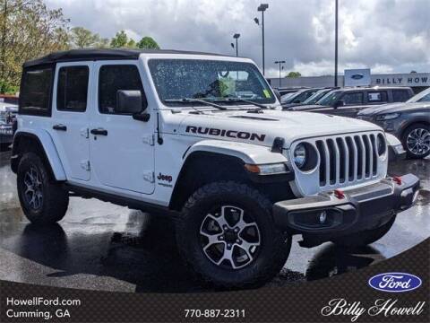 2021 Jeep Wrangler Unlimited for sale at BILLY HOWELL FORD LINCOLN in Cumming GA