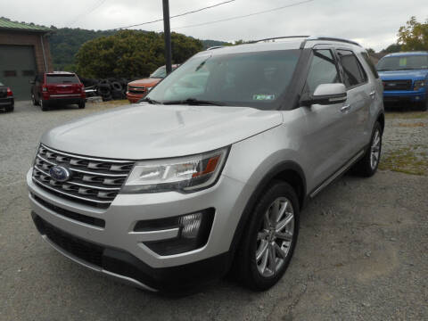 2016 Ford Explorer for sale at Sleepy Hollow Motors in New Eagle PA