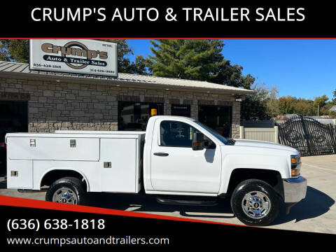 2015 Chevrolet Silverado 2500HD for sale at CRUMP'S AUTO & TRAILER SALES in Crystal City MO