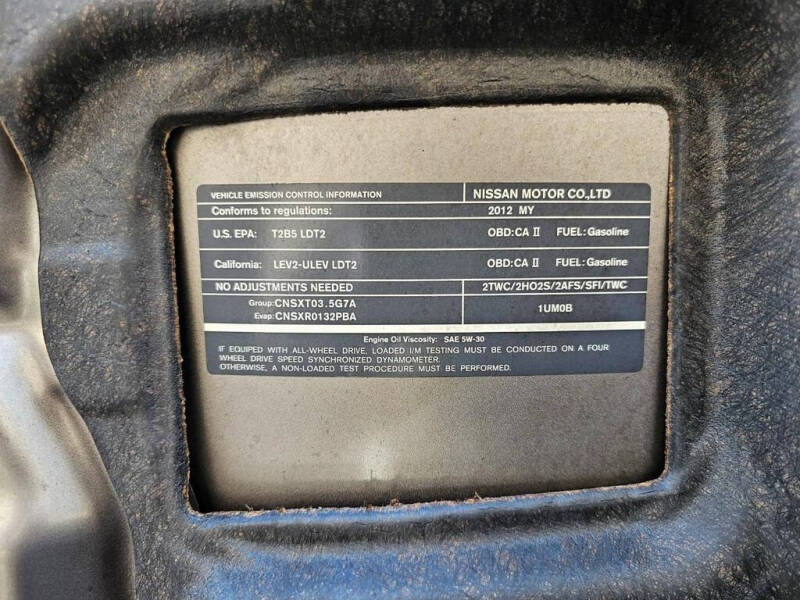 2012 Nissan Murano S