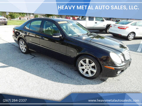 2007 Mercedes-Benz E-Class for sale at HEAVY METAL AUTO SALES, LLC. in Lemoyne PA