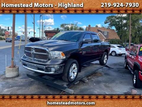 2019 RAM Ram Pickup 1500 Classic for sale at HOMESTEAD MOTORS in Highland IN