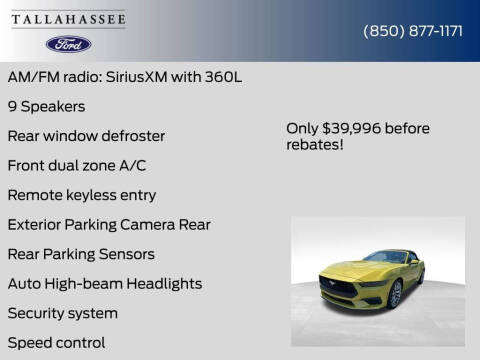 2025 Ford Mustang EcoBoost Premium