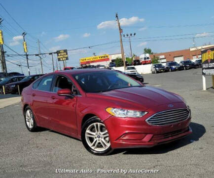 2018 Ford Fusion for sale at Priceless in Odenton MD