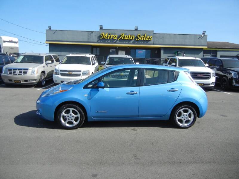 2012 Nissan LEAF for sale at MIRA AUTO SALES in Cincinnati OH