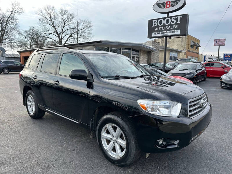 2010 Toyota Highlander for sale at BOOST AUTO SALES in Saint Louis MO