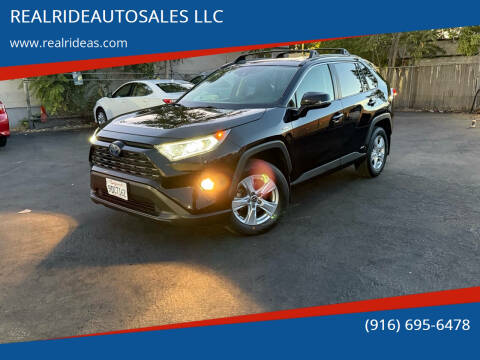 2019 Toyota RAV4 Hybrid for sale at REALRIDEAUTOSALES LLC in Sacramento CA