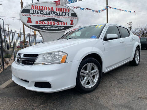 2012 Dodge Avenger for sale at Arizona Drive LLC in Tucson AZ