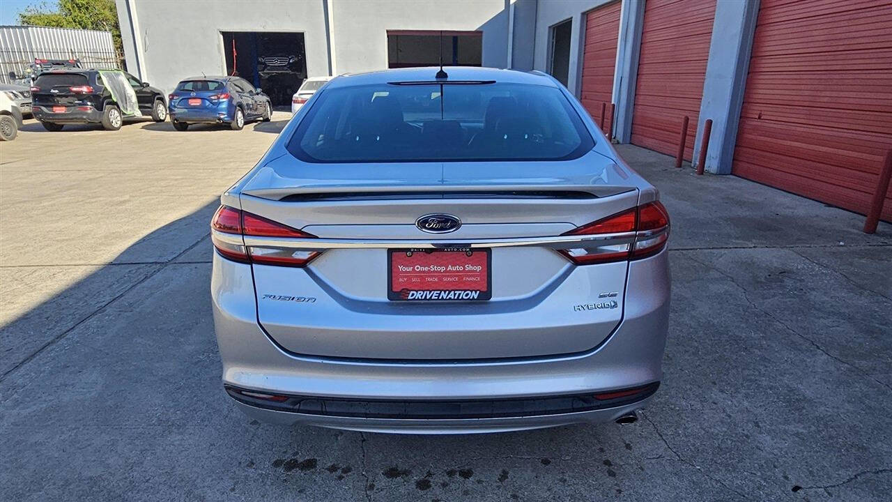 2018 Ford Fusion Hybrid for sale at Drive Nation in Houston, TX