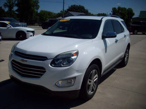 2016 Chevrolet Equinox for sale at Nemaha Valley Motors in Seneca KS