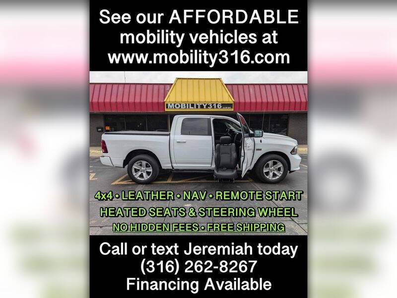 2016 RAM 1500 for sale at Affordable Mobility Solutions, LLC - Mobility/Wheelchair Accessible Inventory-Wichita in Wichita KS