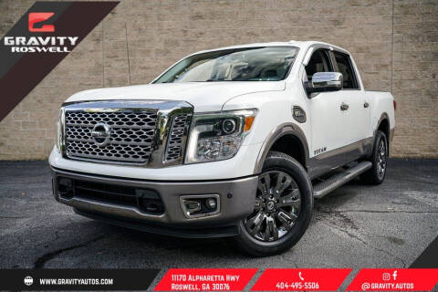 2017 Nissan Titan for sale at Gravity Autos Roswell in Roswell GA