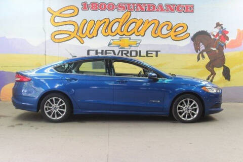 2017 Ford Fusion Hybrid for sale at Sundance Chevrolet in Grand Ledge MI