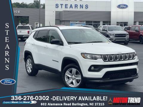 2022 Jeep Compass for sale at Stearns Ford in Burlington NC