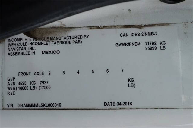 2019 International DuraStar 4300